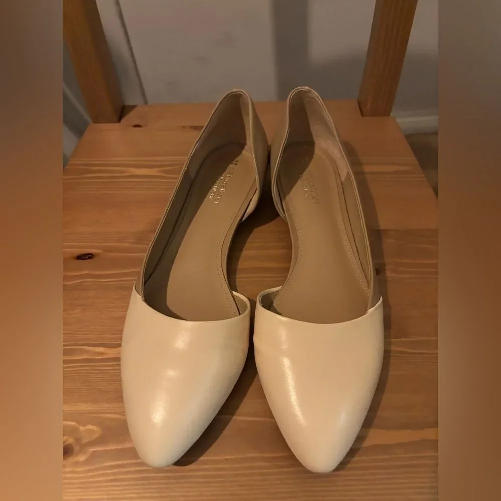 Naturalizer Pink/Taupe D’orsay Flats Size 9